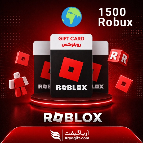 گیفت کارت روبلاکس 1500 روبوکس گلوبال